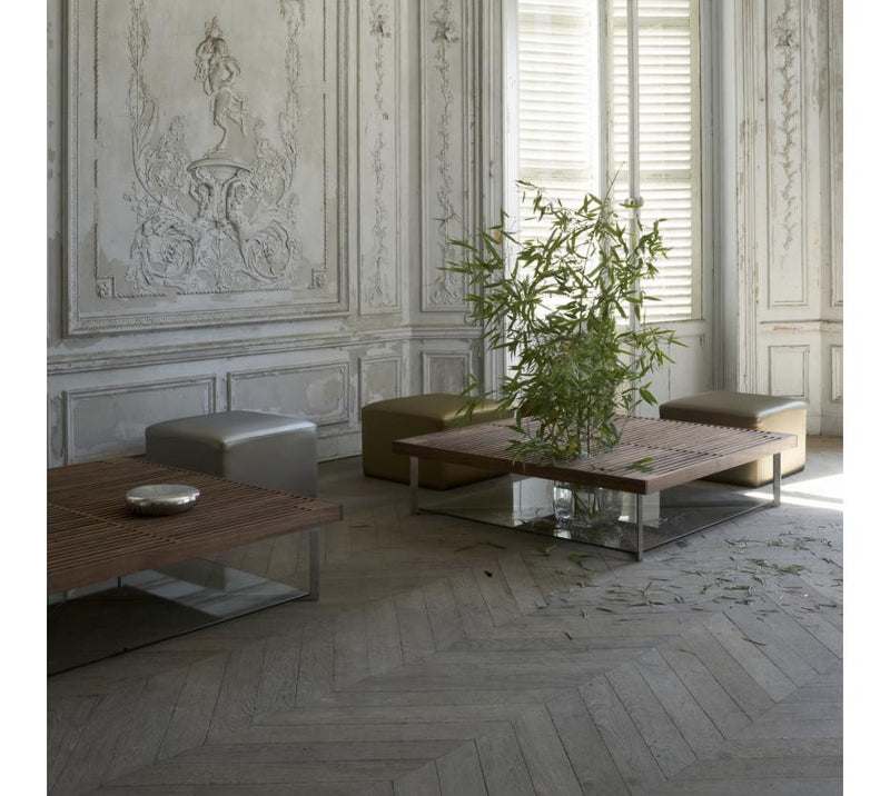 Table basse LINEA en bois massif