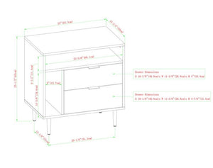 Table de chevet MALDIVA