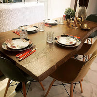 Table salle à manger CHÂLET en bois massif brut