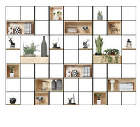 Bibliothèque-étagères MONDRIAN