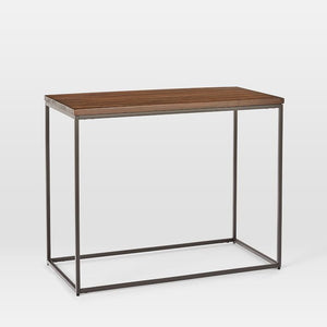 Table d'appoint GEO en noyer massif
